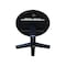 International Concepts 36 in. Solid Wood Round Top Pedestal Table with 12 in. Leaf - 30.1 in.High - Dining Height in Black K46-36RXT-23B - alternate 9